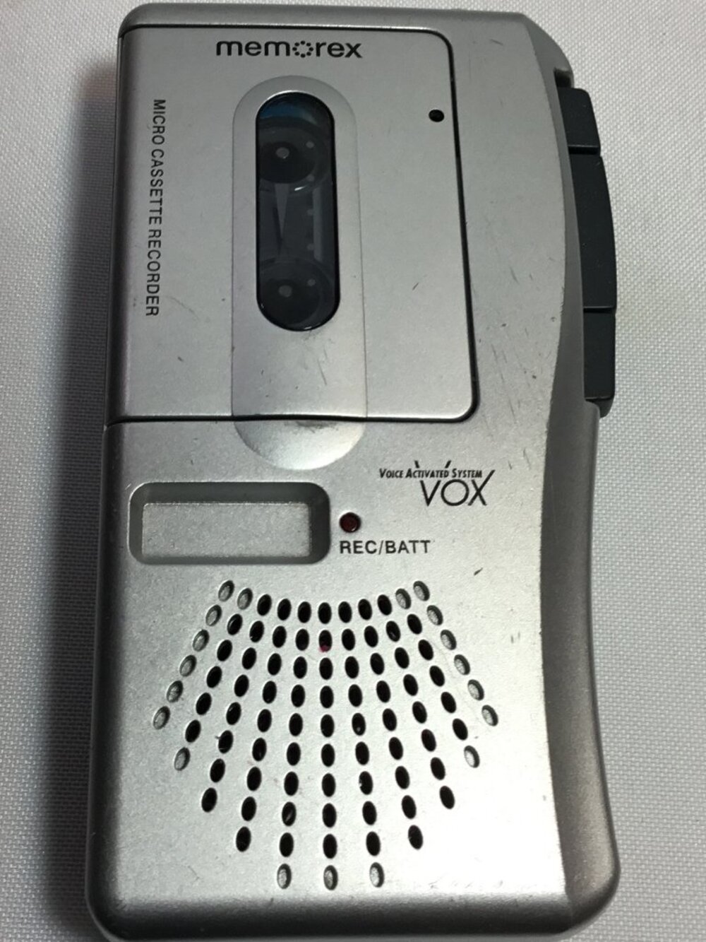 Memorex MB2166A Microcassette VOX Portable Voice Recorder Tested Works See Video